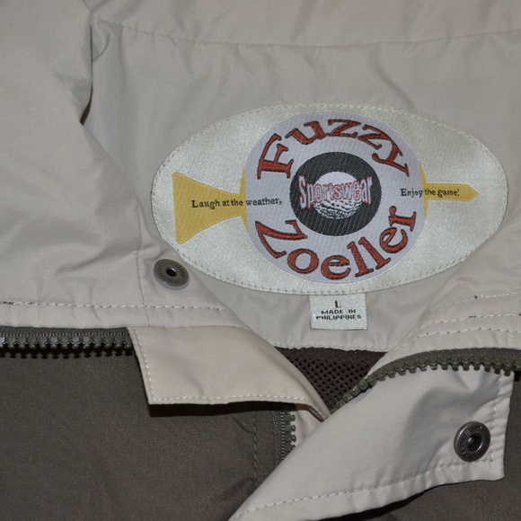 FUZZY ZOELLER GOLF JACKET / WINDBREAKER - Picture 6 of 6